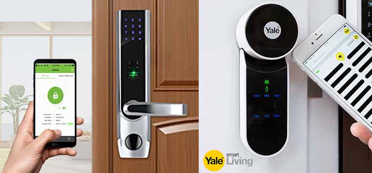 ZKTeco TL400B and Yale ENTR smartlock with bluetooth unlock