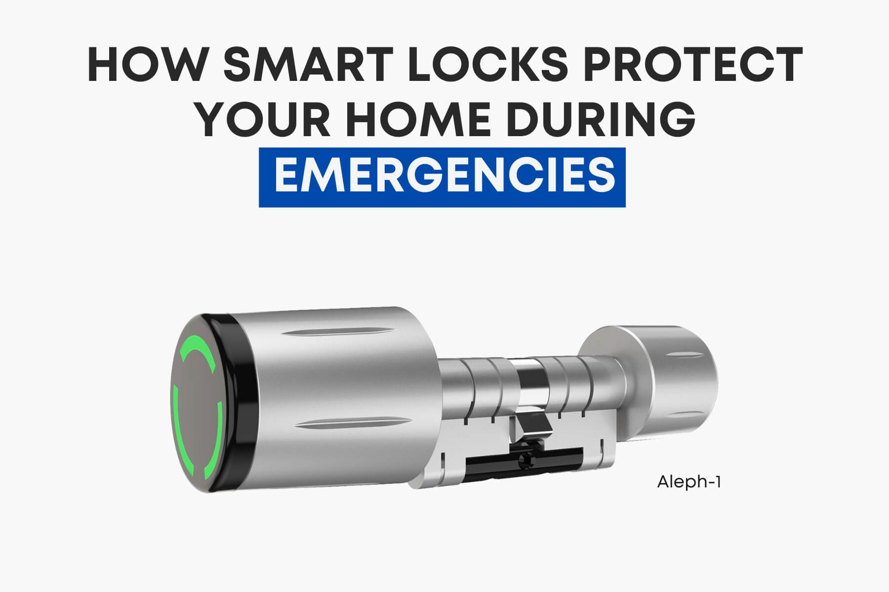 How Smart Locks Protect Your Home During Emergencies in Dubai - OjiSmart