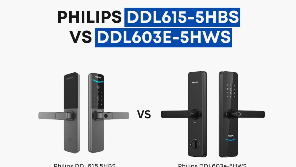 Philips DDL 615 5HBS vs Philips 603e 5HWS