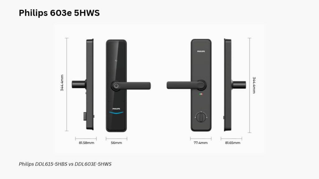 Philips DDL603e Dimension